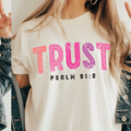 Trust Psalm | 100% Cotton Tshirt | Christian Shirt | Stylish Trendy Apparel nn